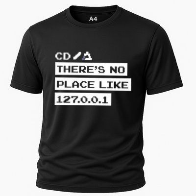Jeffrey Way Cd ThereS No Place Like 127.0.0.1 Cooling Performance Crew T-Shirt