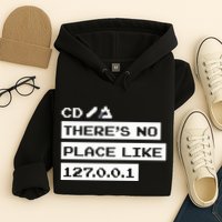 Jeffrey Way Cd ThereS No Place Like 127.0.0.1 Hoodie