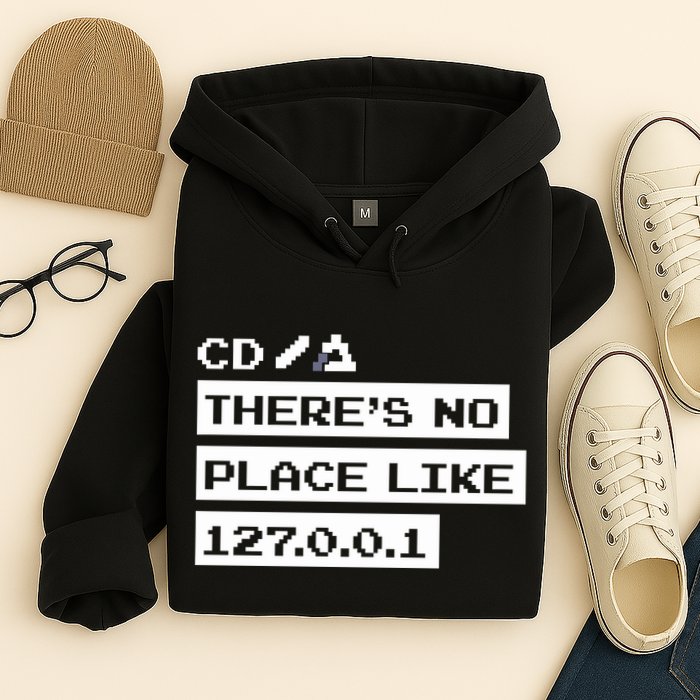 Jeffrey Way Cd ThereS No Place Like 127.0.0.1 Hoodie