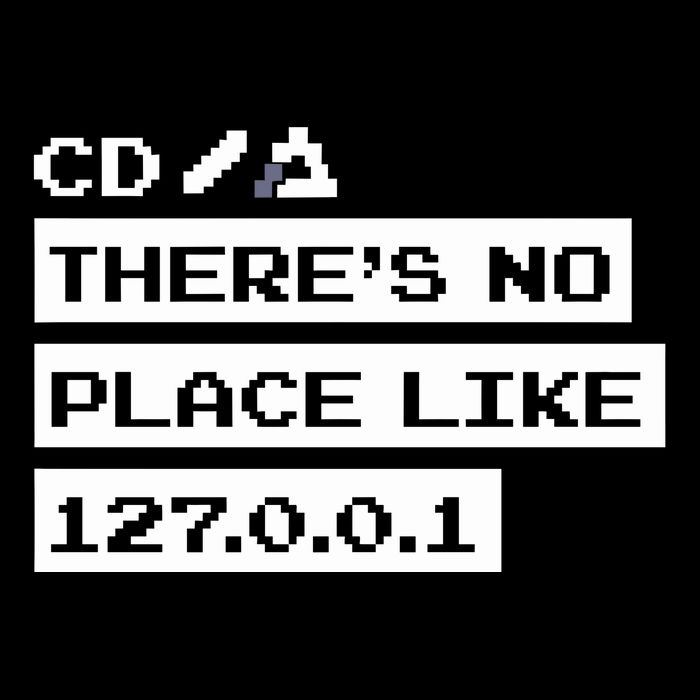 Jeffrey Way Cd ThereS No Place Like 127.0.0.1 7-Panel Snapback Hat