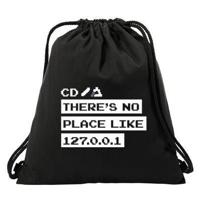 Jeffrey Way Cd ThereS No Place Like 127.0.0.1 Drawstring Bag