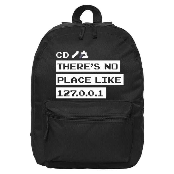 Jeffrey Way Cd ThereS No Place Like 127.0.0.1 16 in Basic Backpack