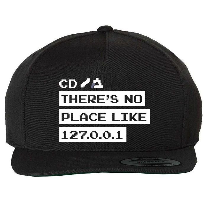 Jeffrey Way Cd ThereS No Place Like 127.0.0.1 Wool Snapback Cap