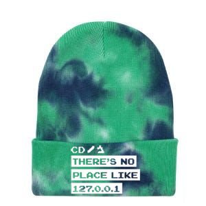 Jeffrey Way Cd ThereS No Place Like 127.0.0.1 Tie Dye 12in Knit Beanie