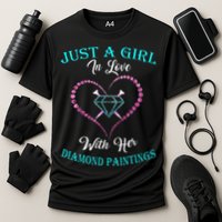 Just With Diamond Painting For Diamond Painting Lover Cooling Performance Crew T-Shirt
