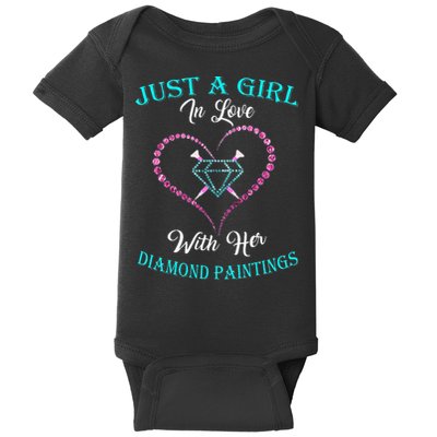 Just With Diamond Painting For Diamond Painting Lover Baby Bodysuit