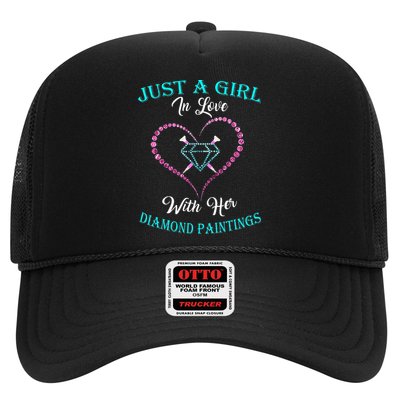 Just With Diamond Painting For Diamond Painting Lover Trucker Hat