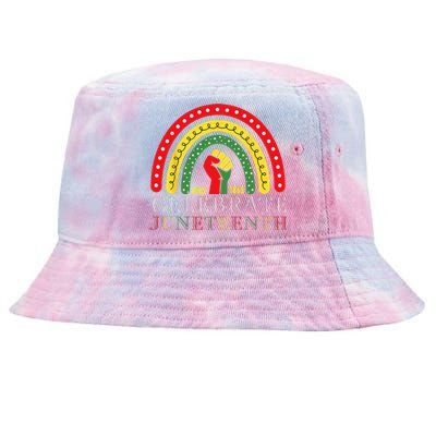 Juneteenth Women Day Black Juneteenth 1865 African American Tie-Dyed Bucket Hat