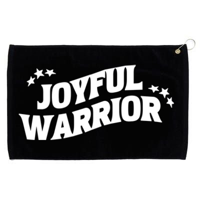 Joyful Warrior Design Kamala For President 2024 Gift Grommeted Golf Towel