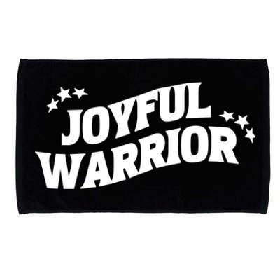 Joyful Warrior Design Kamala For President 2024 Gift Microfiber Hand Towel