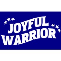 Joyful Warrior Design Kamala For President 2024 Gift Bumper Sticker