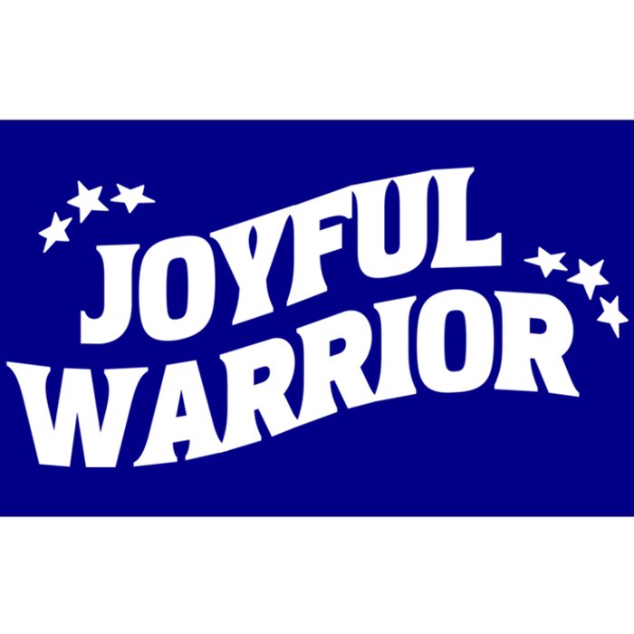 Joyful Warrior Design Kamala For President 2024 Gift Bumper Sticker