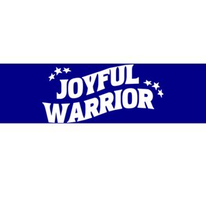 Joyful Warrior Design Kamala For President 2024 Gift Bumper Sticker