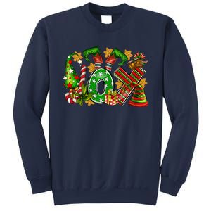 Joy With Elf Christmas Boy Girl Xmas Gifts Pajamas Sweatshirt