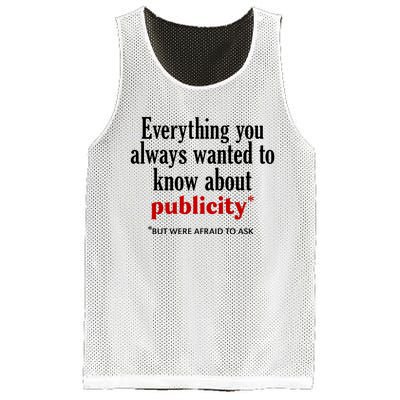 Jack Wearing Everything You Always Wanted To Know About Publicity Mesh Reversible Basketball Jersey Tank