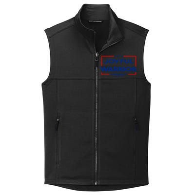 Joyful Warrior For Kamala Harris Tim Walz 2024 Collective Smooth Fleece Vest