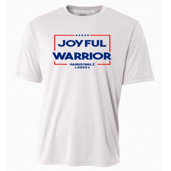 Joyful Warrior For Kamala Harris Tim Walz 2024 Cooling Performance Crew T-Shirt