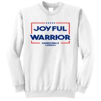 Joyful Warrior For Kamala Harris Tim Walz 2024 Sweatshirt