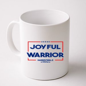 Joyful Warrior For Kamala Harris Tim Walz 2024 Coffee Mug