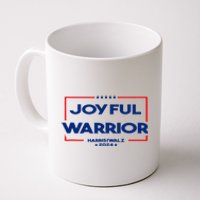 Joyful Warrior For Kamala Harris Tim Walz 2024 Coffee Mug