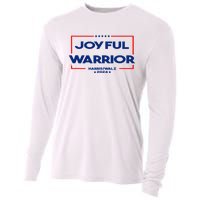 Joyful Warrior For Kamala Harris Tim Walz 2024 Cooling Performance Long Sleeve Crew