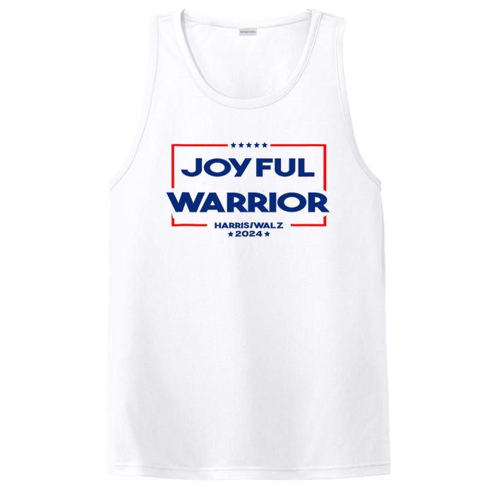 Joyful Warrior For Kamala Harris Tim Walz 2024 PosiCharge Competitor Tank