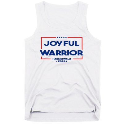 Joyful Warrior For Kamala Harris Tim Walz 2024 Tank Top