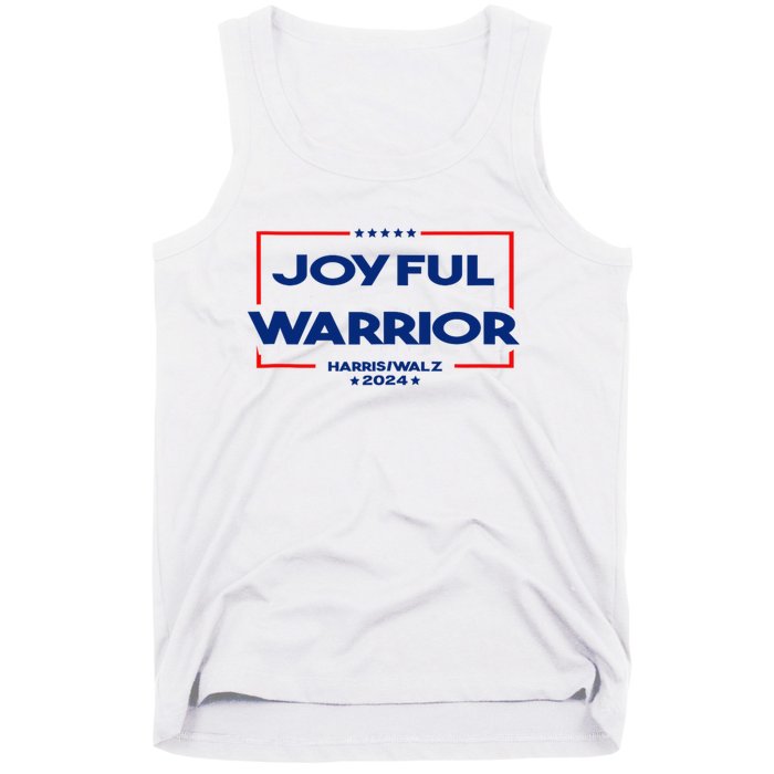 Joyful Warrior For Kamala Harris Tim Walz 2024 Tank Top