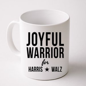 Joyful Warrior For Kamala Harris Tim Walz 2024 Coffee Mug