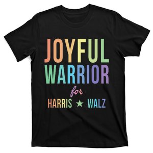 Joyful Warrior For Kamala Harris Tim Walz 2024 T-Shirt