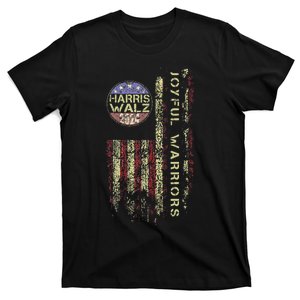 Joyful Warrior For Kamala Harris Tim Walz 2024 T-Shirt