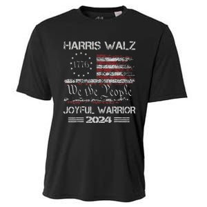 Joyful Warrior For Kamala Harris Tim Walz 2024 Cooling Performance Crew T-Shirt