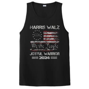 Joyful Warrior For Kamala Harris Tim Walz 2024 PosiCharge Competitor Tank