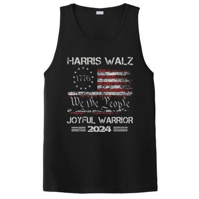 Joyful Warrior For Kamala Harris Tim Walz 2024 PosiCharge Competitor Tank