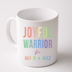 Joyful Warrior For Kamala Harris Tim Walz 2024 Coffee Mug