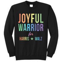 Joyful Warrior For Kamala Harris Tim Walz 2024 Sweatshirt