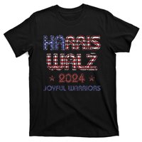 Joyful Warrior For Kamala Harris Tim Walz 2024 T-Shirt