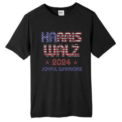 Joyful Warrior For Kamala Harris Tim Walz 2024 Tall Fusion ChromaSoft Performance T-Shirt