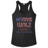 Joyful Warrior For Kamala Harris Tim Walz 2024 Ladies PosiCharge Competitor Racerback Tank