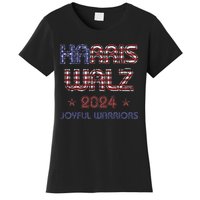 Joyful Warrior For Kamala Harris Tim Walz 2024 Women's T-Shirt