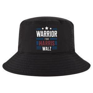 Joyful Warrior For Kamala Harris Tim Walz 2024 Cool Comfort Performance Bucket Hat