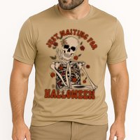 Just Waiting For Halloween Skeleton Fall Spooky Performance Shirt