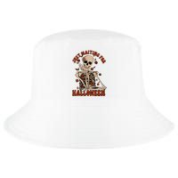 Just Waiting For Halloween Skeleton Fall Spooky Cool Comfort Performance Bucket Hat