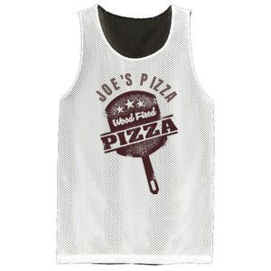 JoeS Wood Fired Pizza Restaurant Employee Mesh Reversible Basketball Jersey Tank