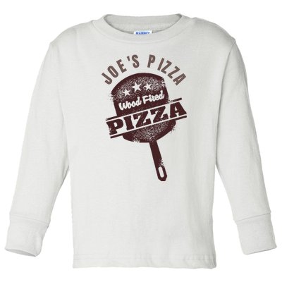 JoeS Wood Fired Pizza Restaurant Employee Toddler Long Sleeve Shirt