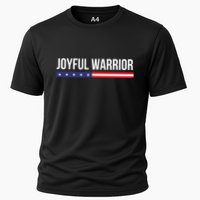 Joyful Warrior Funny Retro Inspired Quote Saying Gifts Cooling Performance Crew T-Shirt