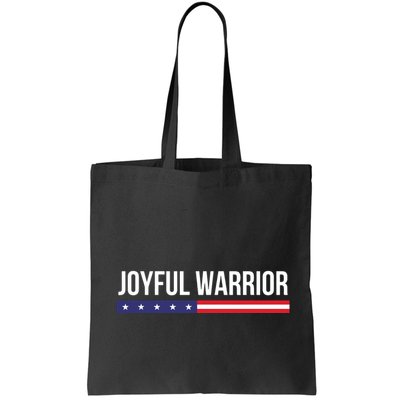 Joyful Warrior Funny Retro Inspired Quote Saying Gifts Bag