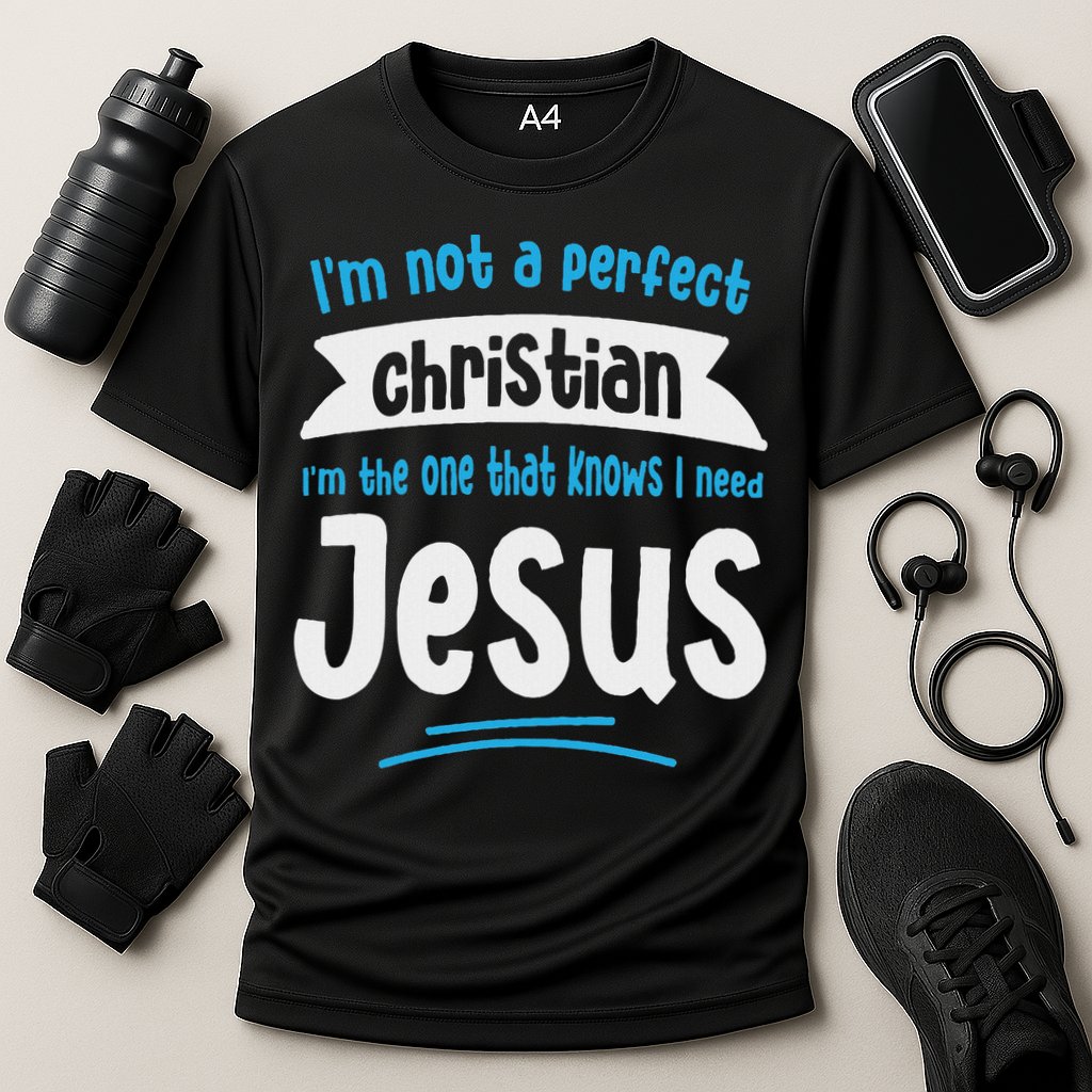 Jesus Women Fun Christian Bible Faith Jesus Cooling Performance Crew T-Shirt