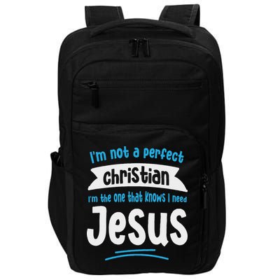 Jesus Women Fun Christian Bible Faith Jesus Impact Tech Backpack