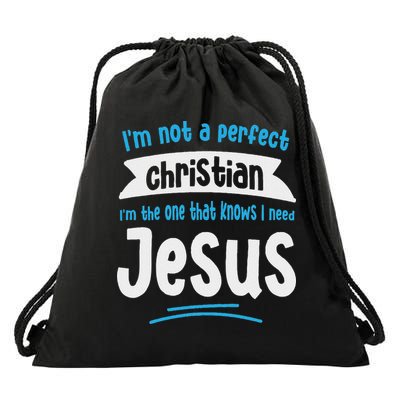 Jesus Women Fun Christian Bible Faith Jesus Drawstring Bag